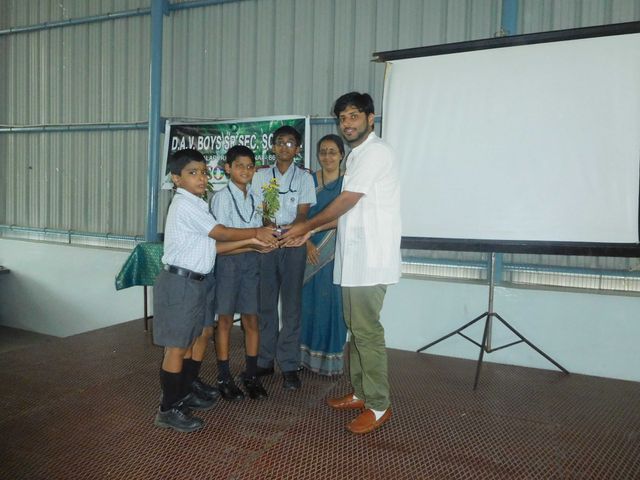 DAV Boys School chennai ECO club eventa