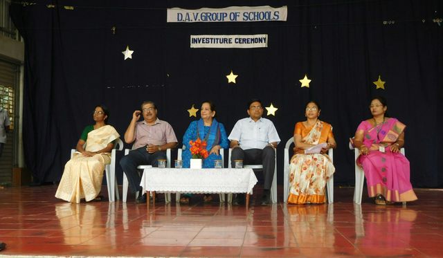 DAV Boys School chennai Investiture ceremonya