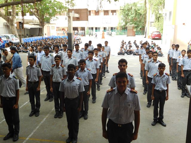 DAV Boys School chennai Investiture ceremony