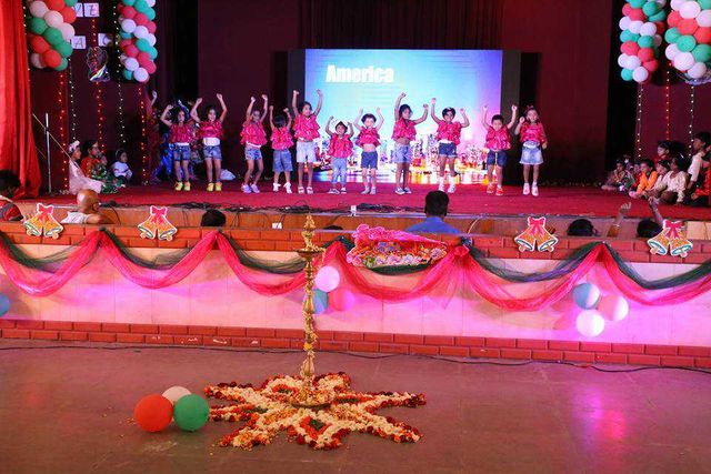 Christmas celebrations@ Good Shepherd Mat. Hr. Sec. School chennaia