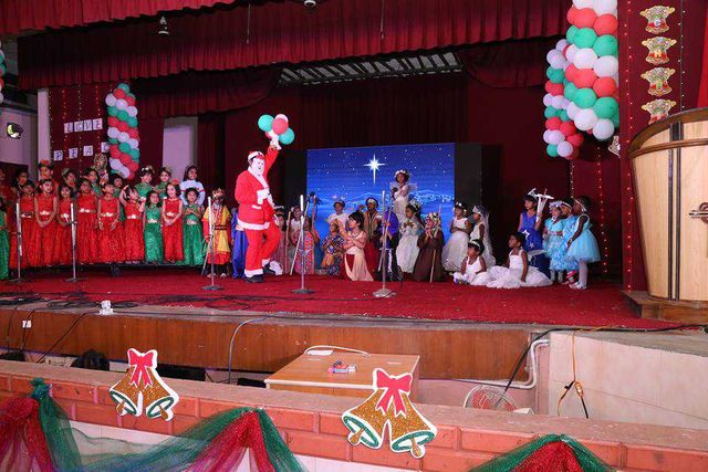 Christmas celebrations@ Good Shepherd Mat. Hr. Sec. School chennai
