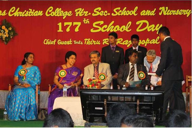 Madras christian college higher secondary school school daya