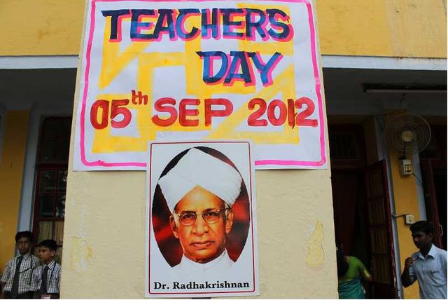 Madras christian college higher secondary school Teachers day