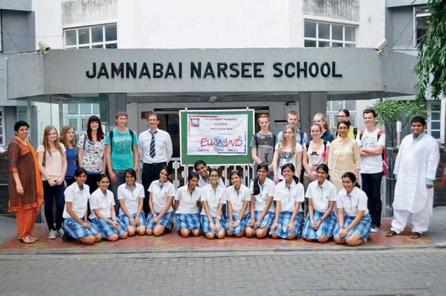 Jamnabai Narsee School Mumbai Studentsa