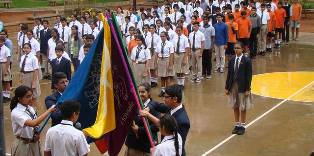 The Brigade School Jp nagar Bangalore Investiture ceremony