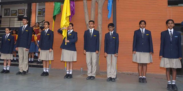 The Brigade School Jp nagar Bangalore Investiture ceremony