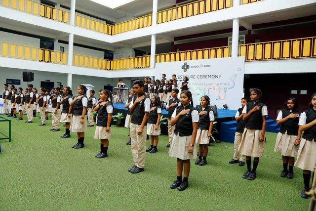 School of India Bannerghatta Road Investiture Ceremony