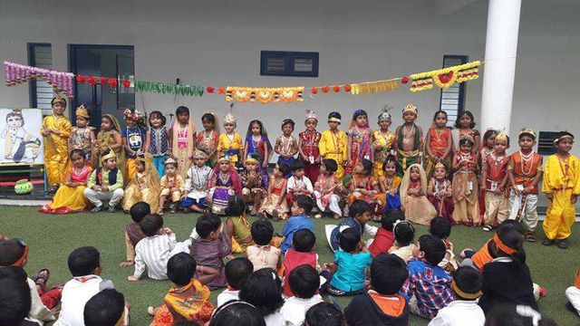 School of India Bannerghatta Road Krishnajanmastami Celebrations