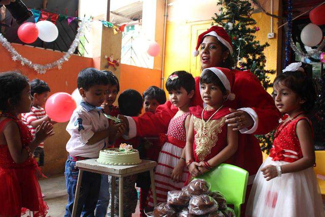 Sri Sri Ravishankara Vidyamandir Bangalore Christmas Celebrations