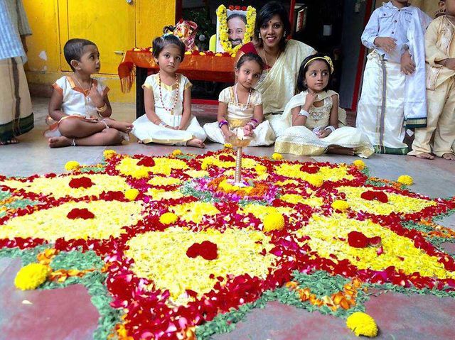Sri Sri Ravishankara Vidyamandir Bangalore Onam Celebrationsa