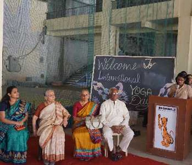 Kensri School Bangalore International Yoga Daya
