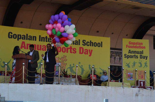 Gopalan national School Bangalore  Annual Sports Meeta