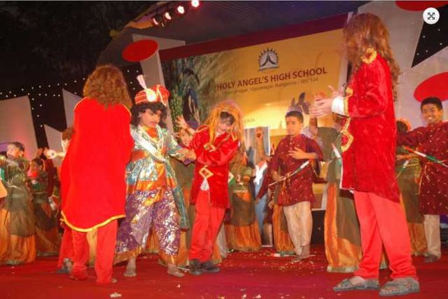 Holy Angels High School Hampinagar Cultural Activitiesa