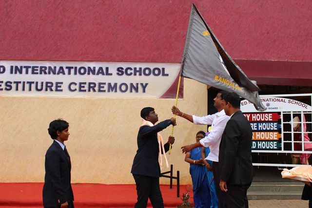 United International School Bangalore Investiture Ceremonya