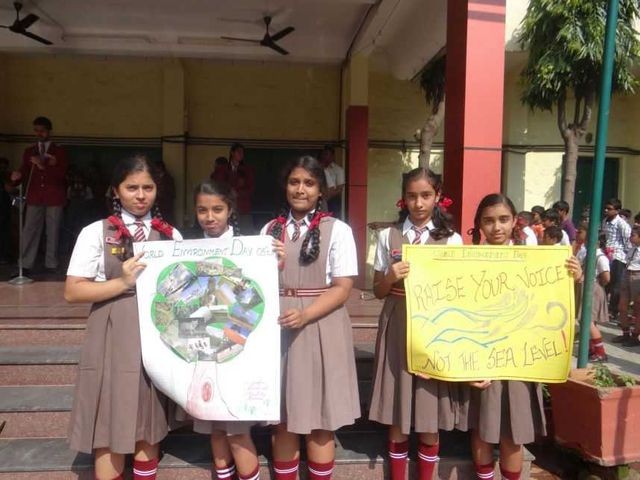 Acharya patashala Public School NR colony World Environmental day
