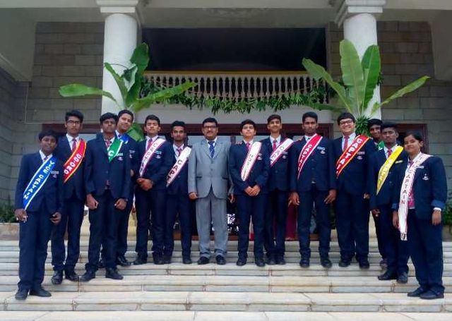 BGS International Residential School Nithyanandanagar Investiture Cermony