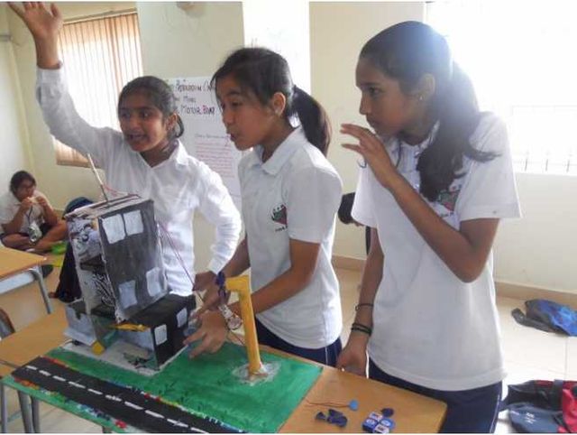 Asia Pacific World School Varthur Science Exhibition