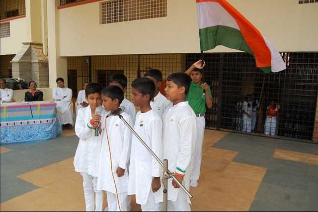 Sacred Heart Boys School Ashok Nagar Independence day a