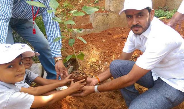 Young Scholars Academy Hebbal Environment Day