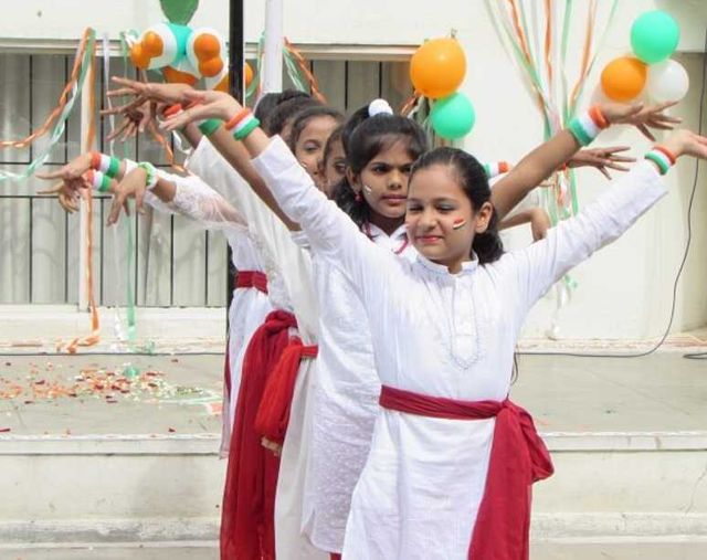St Mira's High School Rajajinagar Independence Day