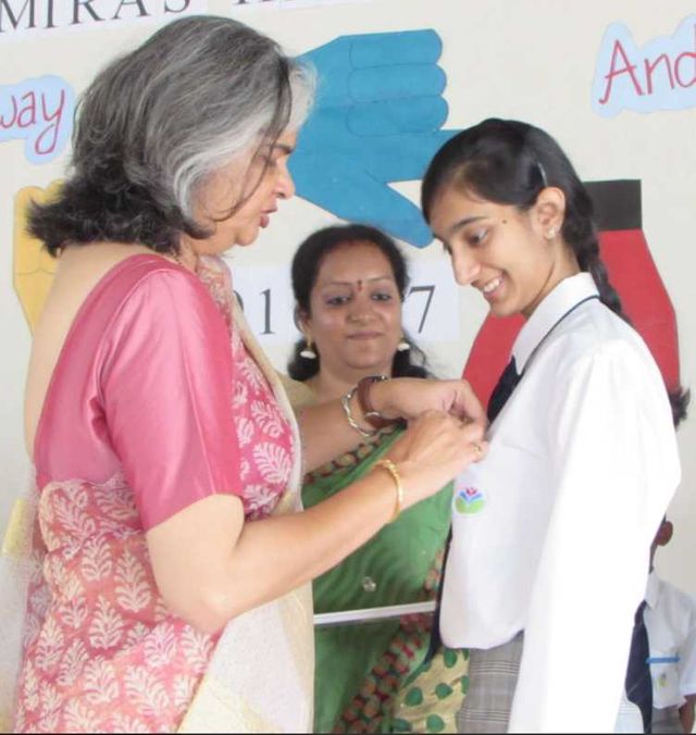 St Mira's High School Rajajinagar Investiture Cermony