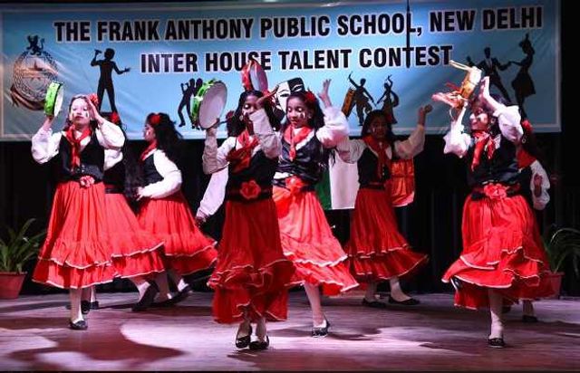 The Frank Anthony Public School, New Delhi Talent Contesta