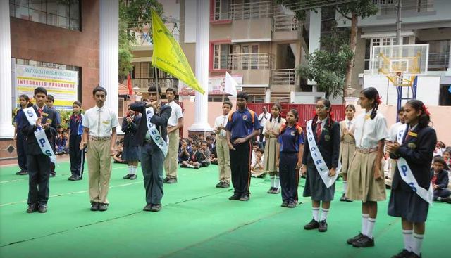 Sarvodaya National Public School Bangalore Investiture Cermonya