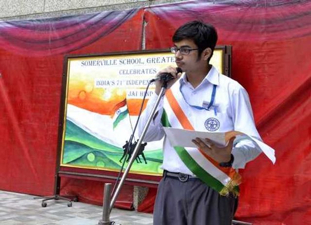 Somerville School, Greater Noida - Independence Day Celebrationsa