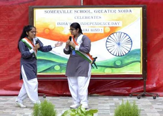Somerville School, Greater Noida - Independence Day Celebrations