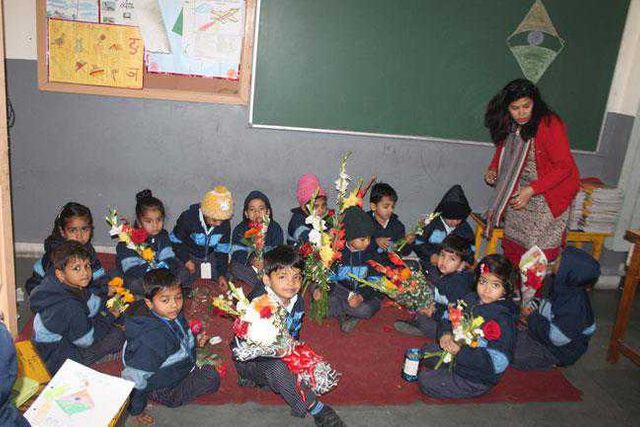 St. Joseph's School, Greater Noida - Flowers Arrangementa