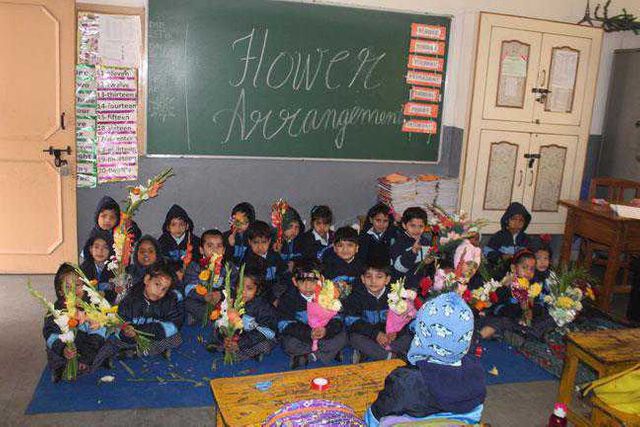 St. Joseph's School, Greater Noida - Flowers Arrangement