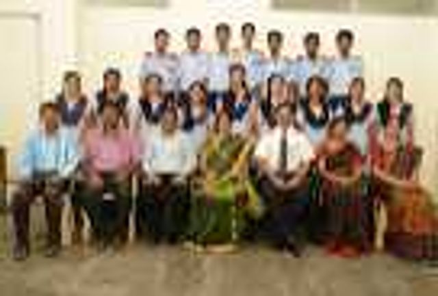 The Hindu Senior Sec School, Chennai. Investiture ceremonya