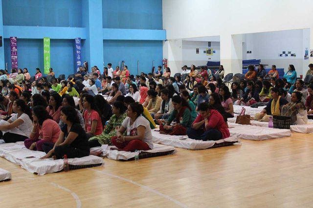 Genesis Global School - Noida - At Yoga Day