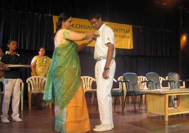 M.CT.M. Chidambaram Chettyar International School, Chennai. Investiture Ceremony.
