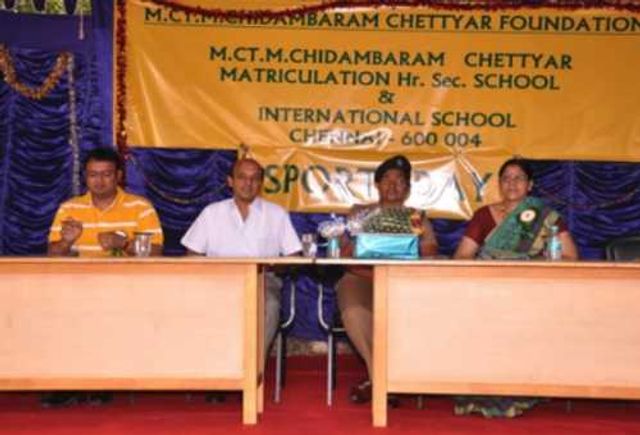 M.CT.M. Chidambaram Chettyar International School, Chennai. Sports Day.