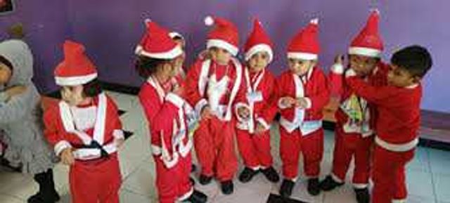 Hill's High School - Surat -  Christmas Day Celebrationa