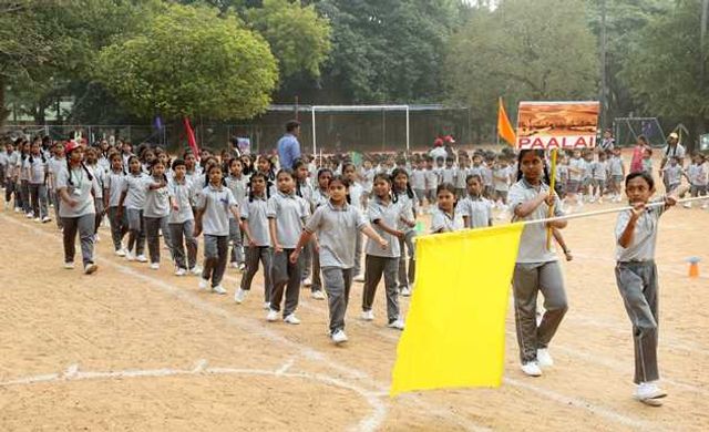 Vanavani Matric Hir. Sec School, IIT Campus, Chennai. Sports Day.