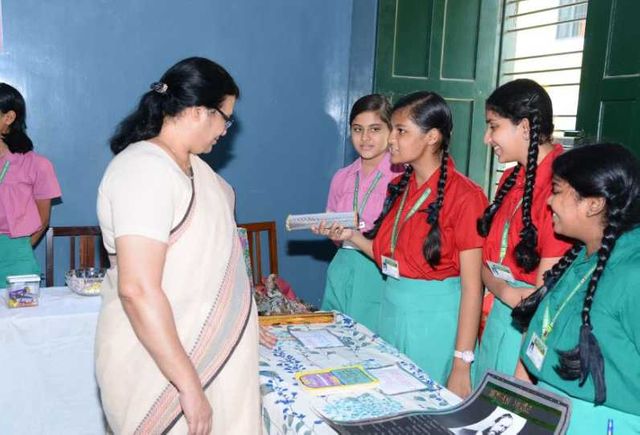 Sacred Heart Girls High School, Chennai. Science Exhibition.