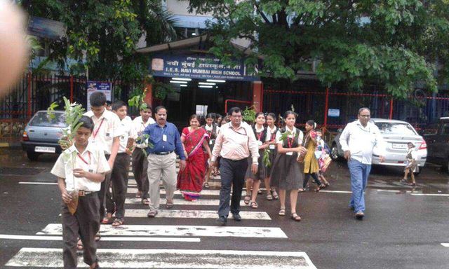 I E S Navi Mumbai High School, Vashi - Environment Day Celebrationsa