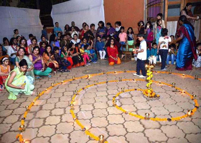 Tridha High School, Andheri - Diwali Celebrationsa