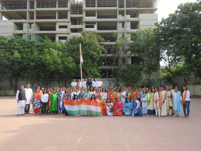 Ahmedabad International School - Judge Bunglow Road - Indepenedence Day Celebration a