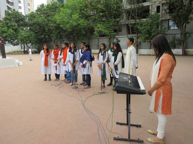 Ahmedabad International School - Judge Bunglow Road - Indepenedence Day Celebration 
