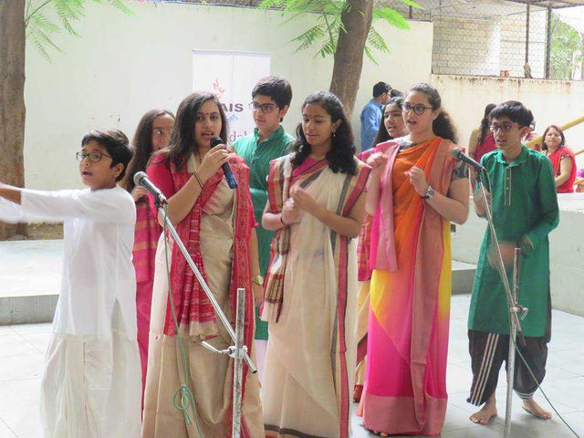 Ahmedabad International School - Judge Bunglow Road - Indian Festival Celebration a