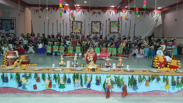 Udgam School for Children - Thaltej - Diwali Celebrationa