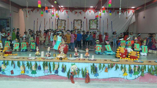 Udgam School for Children - Thaltej - Diwali Celebration