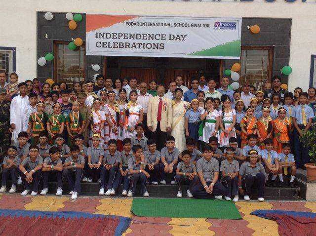 Podar International School - Independence Day Celebrationa