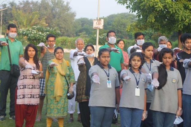 Divine Child International School - Clean India Health India
