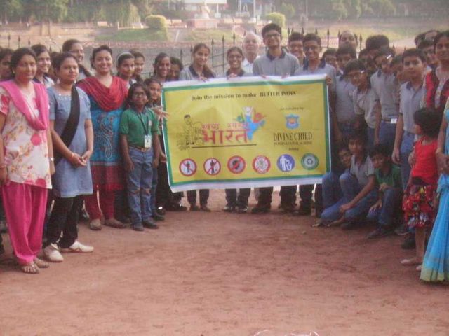 Divine Child International School - Clean India Health India