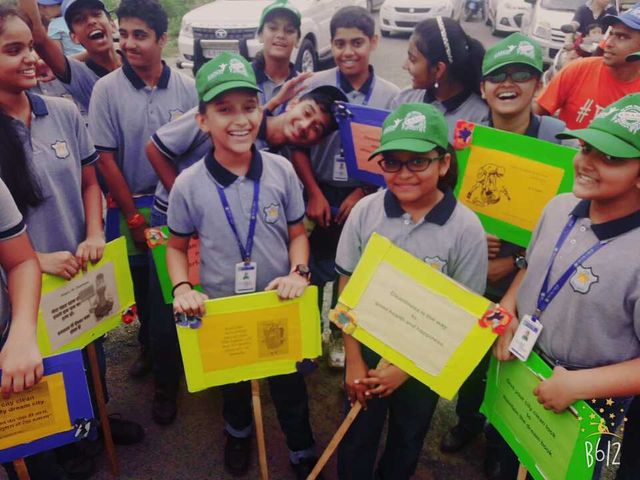 Divine Child International School - Sawachh Bharat Abhiyana