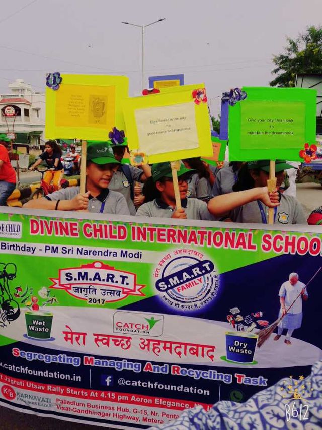 Divine Child International School - Sawachh Bharat Abhiyan